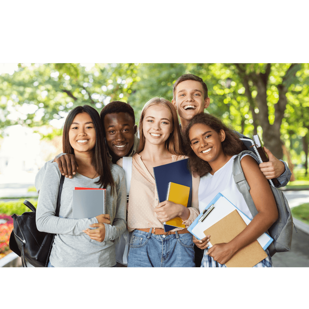 Students and professionals in internship program